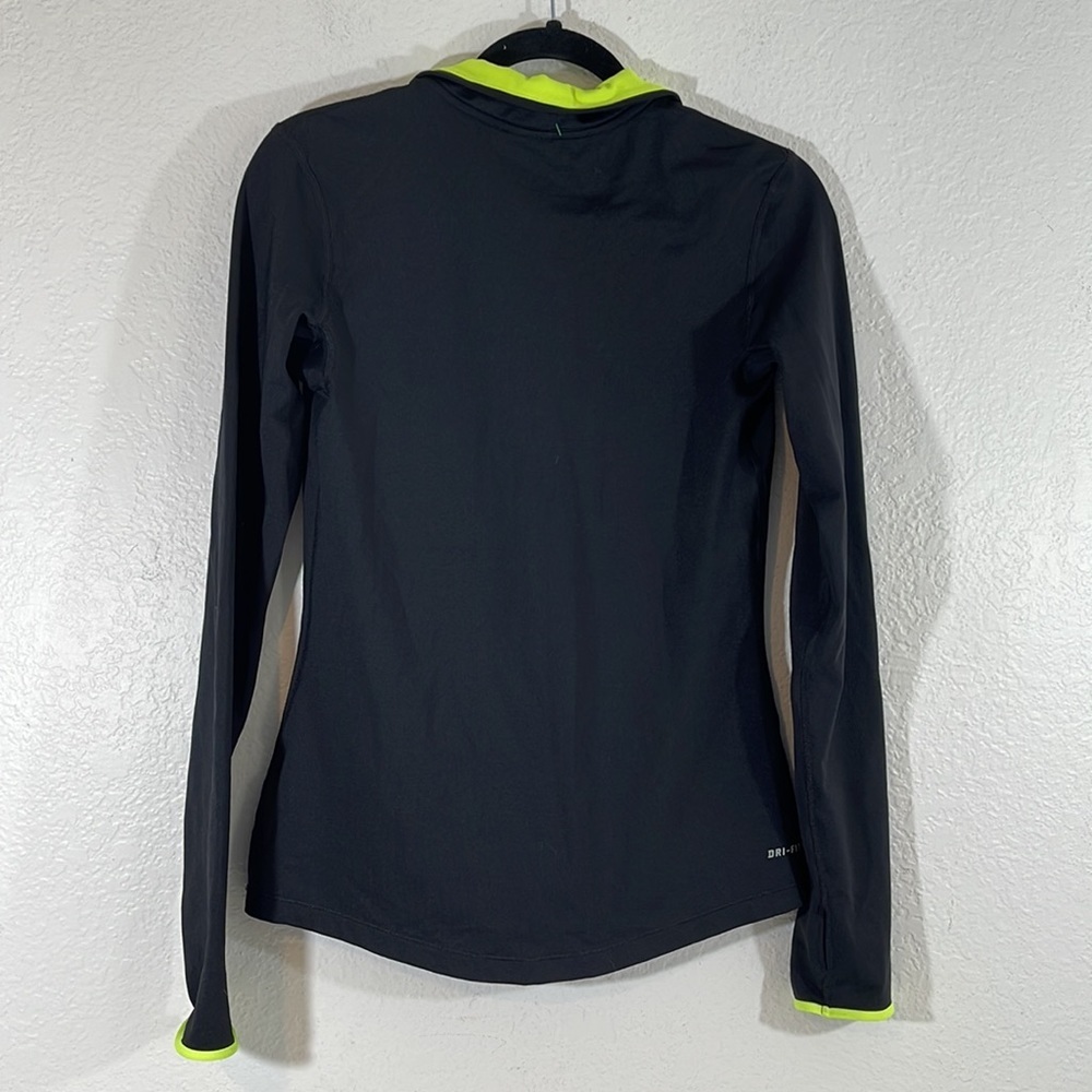 NIKE Dri-Fit Pro Warm 1/2 Zip Long Sleeve Training Jacket Size Medium - Picture 4 of 7